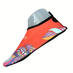 Leaf & Letter Water Socks for Adults