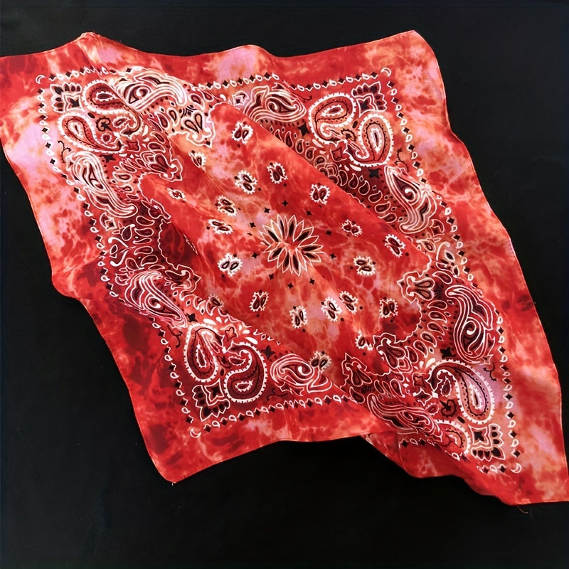 Polyester Paisley Retro Vintage Bandana Hip-hop Headband