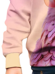 Girls Chicken Graphic Sweatshirt for Sports Spring Gift