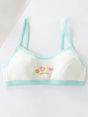 Girls Animal Graphic Sports Bra Set for Teens