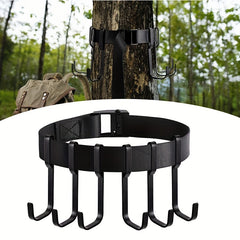 6 Hook Multifunctional Treestand Strap for Hiking and Camping