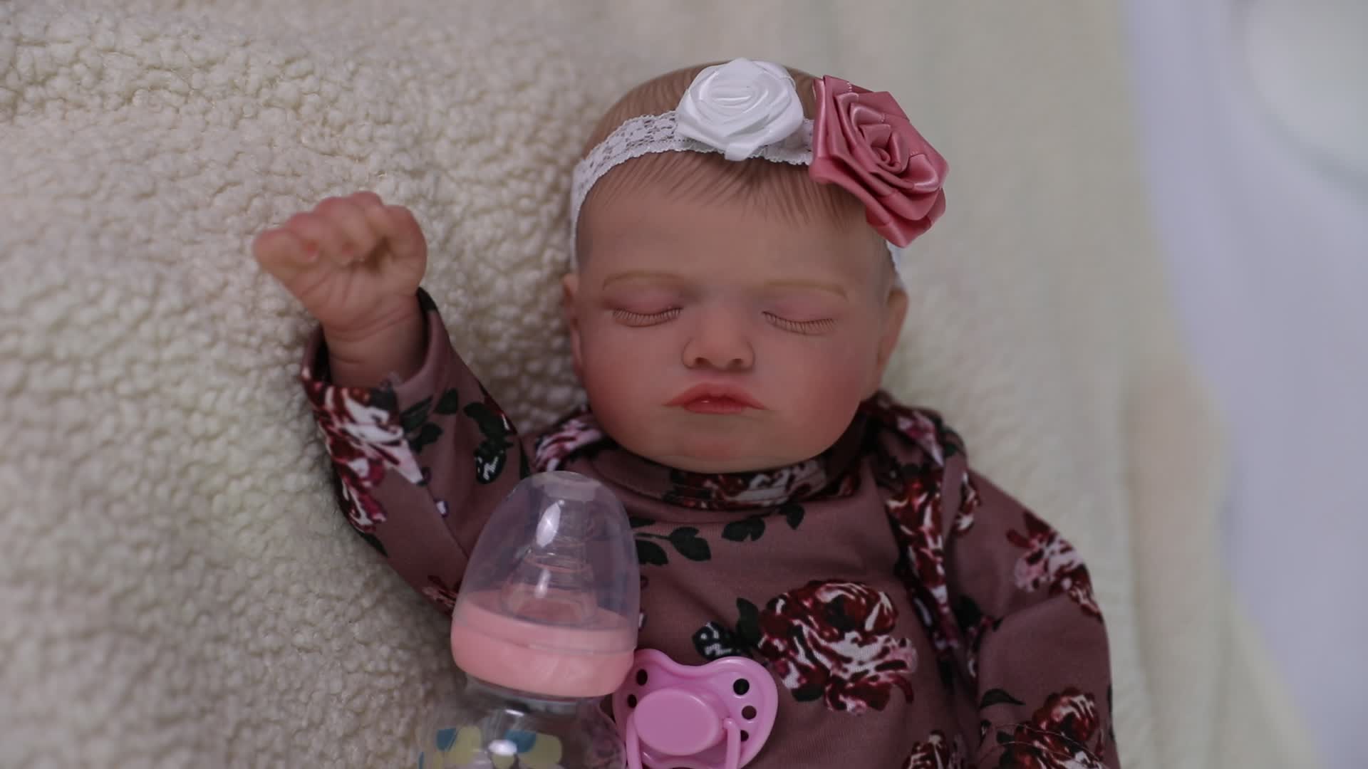 Realistic Reborn Baby Doll Rosalie for Kids Halloween Christmas