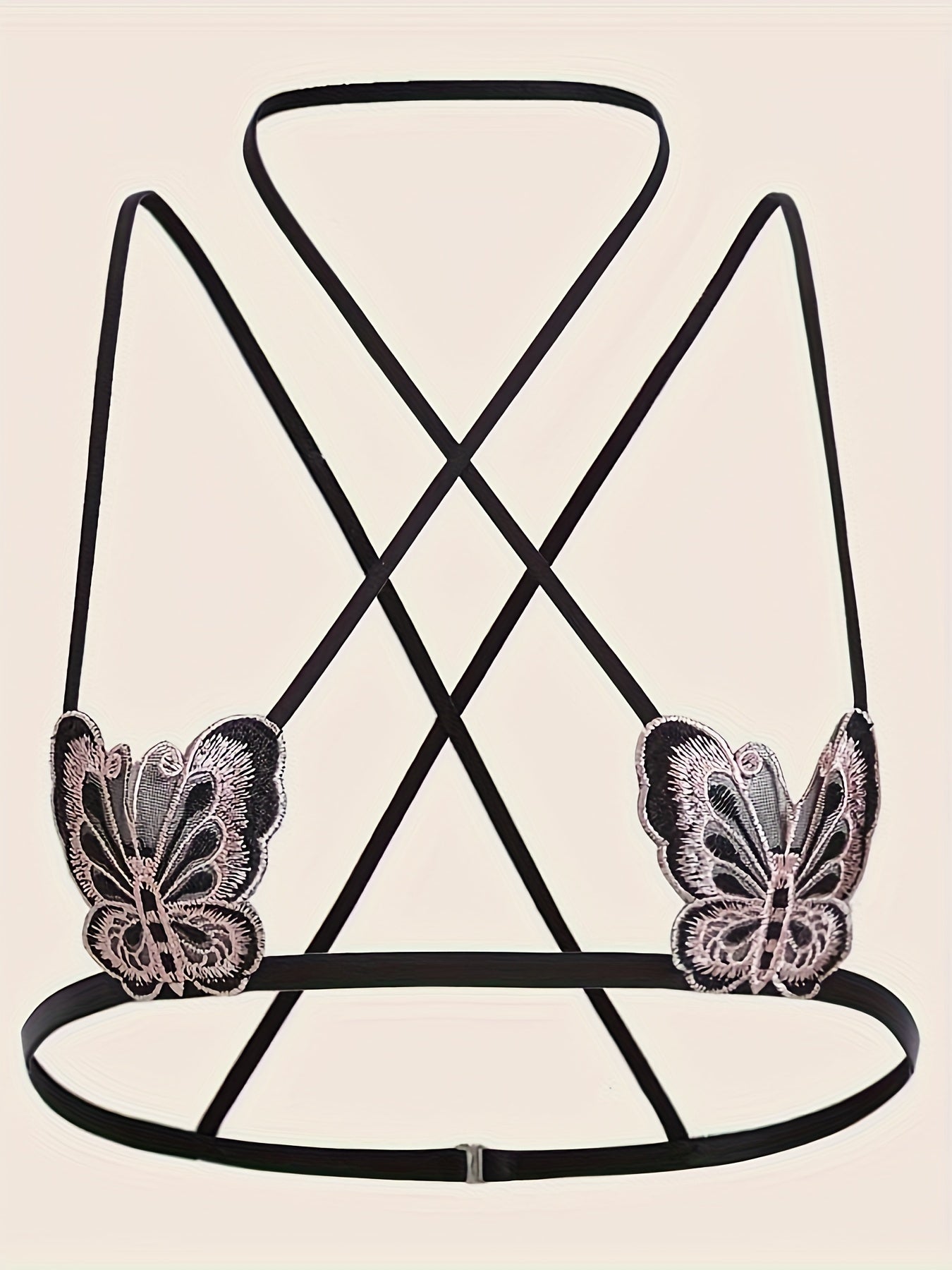 Butterfly Halter Bralette Exotic Bra