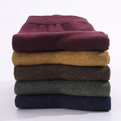 5 Pairs Soft Crew Socks Women's Stockings