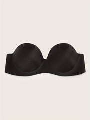 Soft Strapless Bandeau Bra Push Up Everyday Women's Lingerie