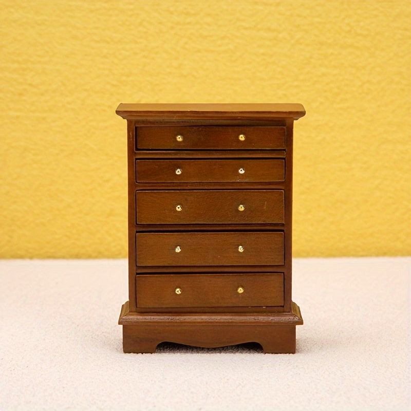 Dollhouse Mini Furniture Standing Cabinet