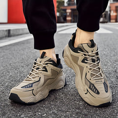 Men's Lace up Chunky Sneakers Dad Shoes Athletic Shoes