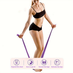 4pcs Resistance Bands Door Anchor Fitness Ropes 4 Resistance Level