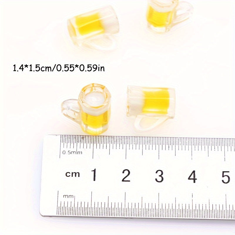 5pcs 1:12 Mini Dollhouse Beer Cup Model Pocket Accessories Scene Toy