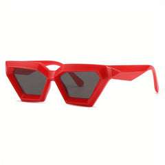 Cat Eye Sunglasses for Women Men Punk Photo Booth Props Glasses UV400