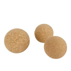3pcs Cork Yoga Massage Ball for Muscle Relaxation