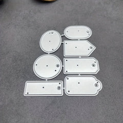 1pc Tags Metal Cutting Dies Stencils Die Cut DIY Scrapbooking