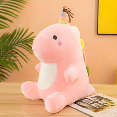 Dino Candy Plush Pillow Toy