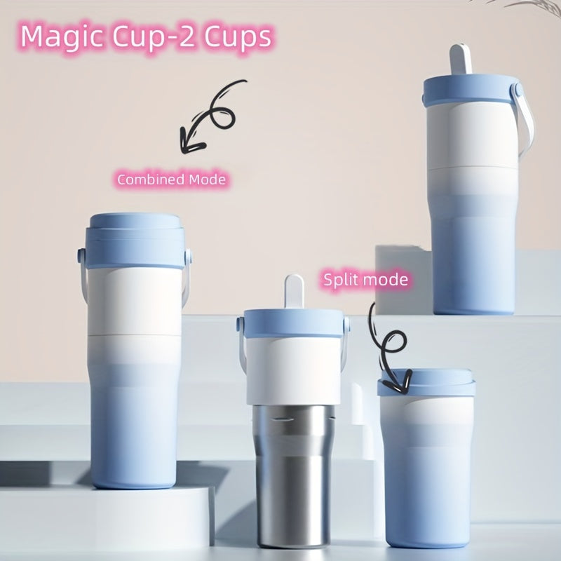 22oz Stainless Steel Insulated Water Bottle Leakproof for Sports Travel Camping
