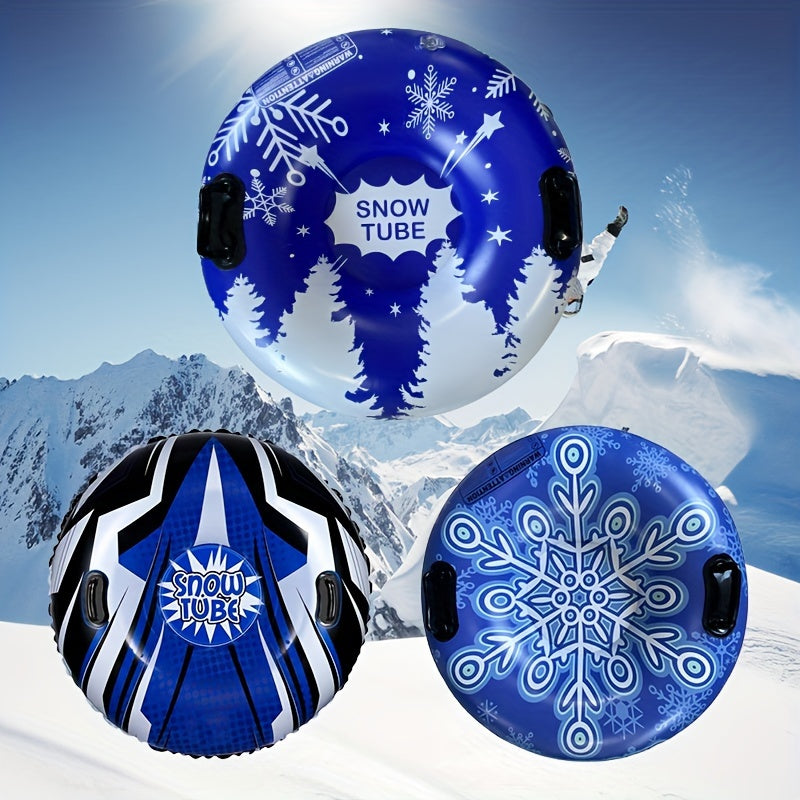 Winter Skiing Ring Waterproof Durable PVC Material Snow Sled 35-43inch