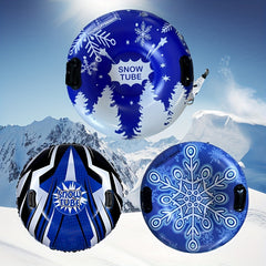 Winter Skiing Ring Waterproof Durable PVC Material Snow Sled 35-43inch