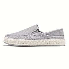 Men's Flax Breathable Loafer Shoes Lightweight Casual Spring Summer