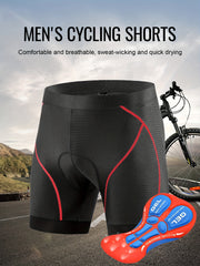 Men's 4D Padded Cycling Shorts High Stretch Breathable Road Biking Racing Shorts