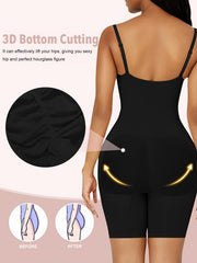 Sleeveless Cami Romper Yoga Sports Bodysuit Slim Fit