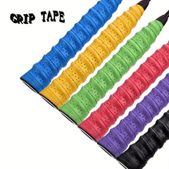 Sweat absorbent Badminton Racket Grip Tape Anti slip Perforated Tape Overgrip