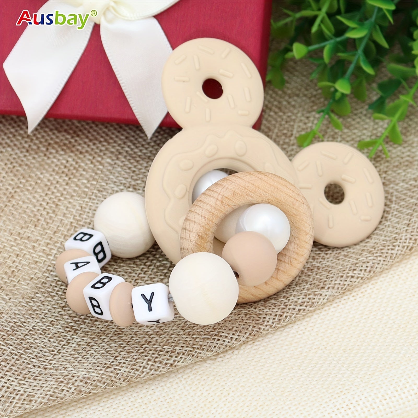 Customizable Keepsake Rattle for Newborn Babies