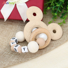 Customizable Keepsake Rattle for Newborn Babies