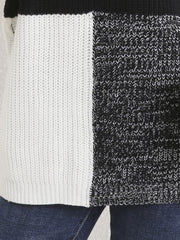 Block Drop Shoulder Sweater Women's
