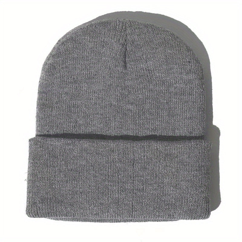Beanie Hat Unisex Knitted Winter Soft Ski Hat
