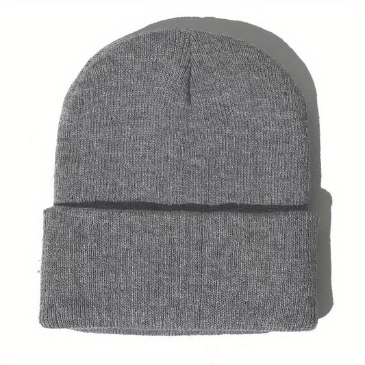 Beanie Hat Unisex Knitted Winter Soft Ski Hat