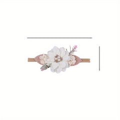 Cute Boy Elastic Hair Band Head Flower Toddler Headband Kids