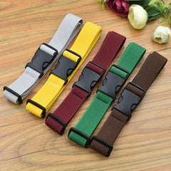 Boys Casual Adjustable Elastic Buckle Belt