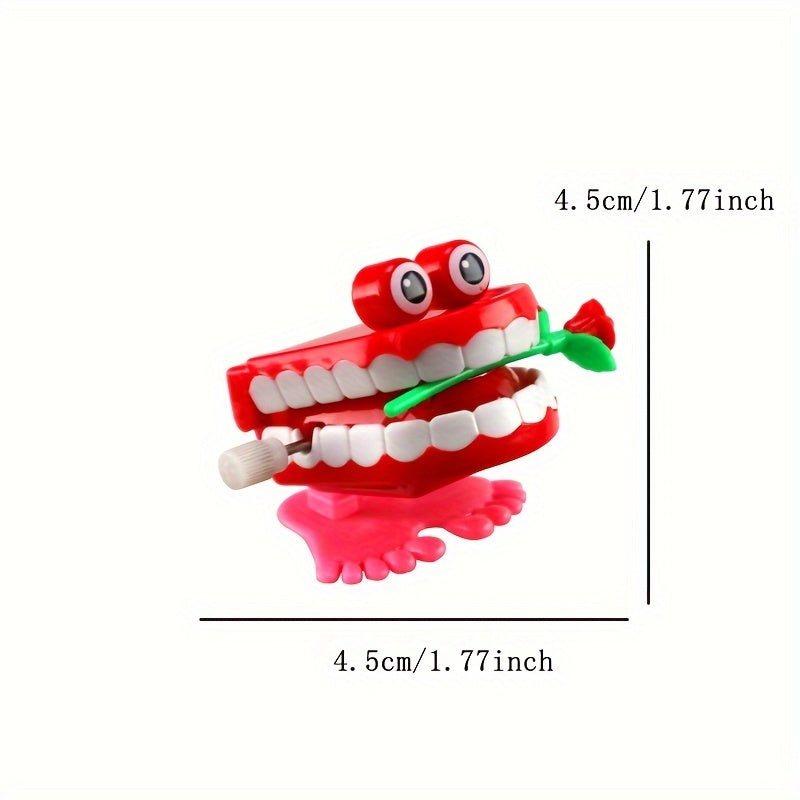 5 Pcs Walking Teeth Toys with Eyes, Funny Feet Novelty for Party