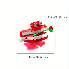 5 Pcs Walking Teeth Toys with Eyes, Funny Feet Novelty for Party