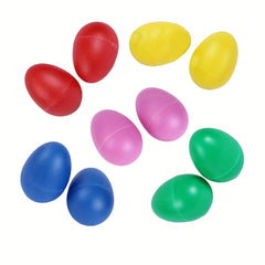 Plastic Musical Egg Maracas Shakers Toy