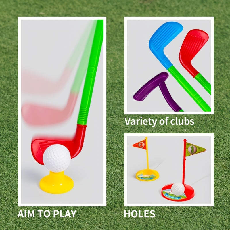 Kids Golf Club Set Toddler Golf Ball Game Play Set Sports Outdoor Toys Birthday