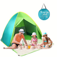 Portable Beach Tent UPF 50 UV Protection Lightweight Canopy