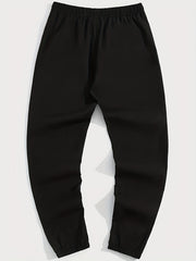 Christian Cross Print Drawstring Sweatpants Loose Fit Casual Joggers