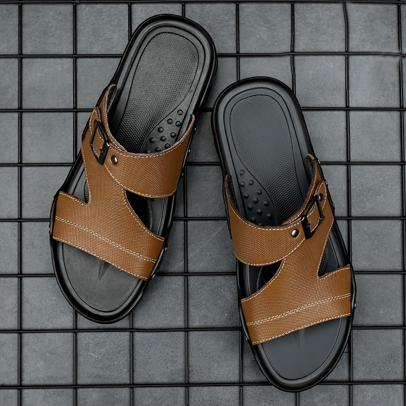 Men's Lightweight Slides Comfortable Slippers Non Slip Sandals