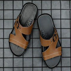 Men's Lightweight Slides Comfortable Slippers Non Slip Sandals