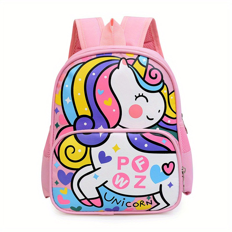 Kids Cartoon Pony Backpacks School Bag