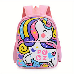 Kids Cartoon Pony Backpacks School Bag