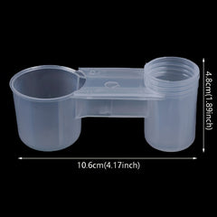 Durable Plastic Water Bottle Cup for Hydrating Your Pet Bird