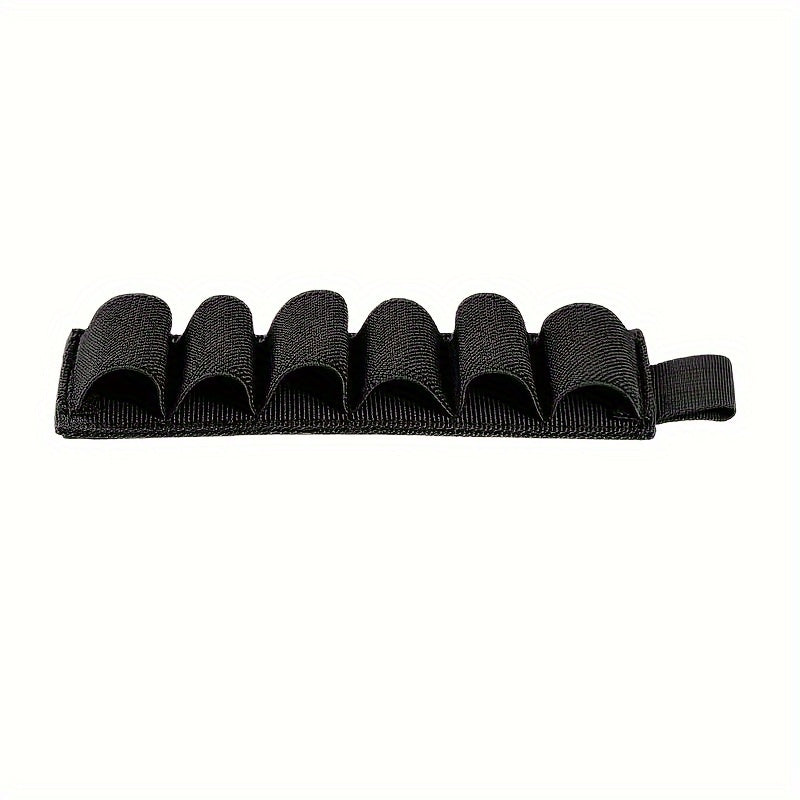 6 Shell Holder Ammo Carrier Hook & Loop Pouch