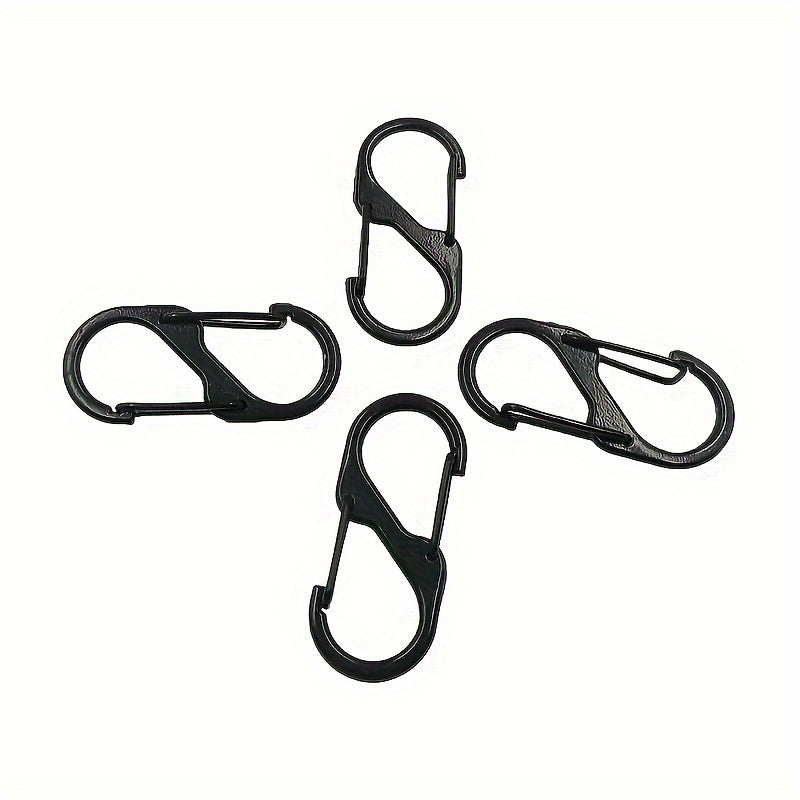 10pcs S-shaped Keychain Buckle for Outdoor Activities