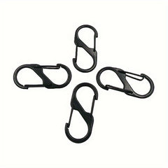 10pcs S-shaped Keychain Buckle for Outdoor Activities