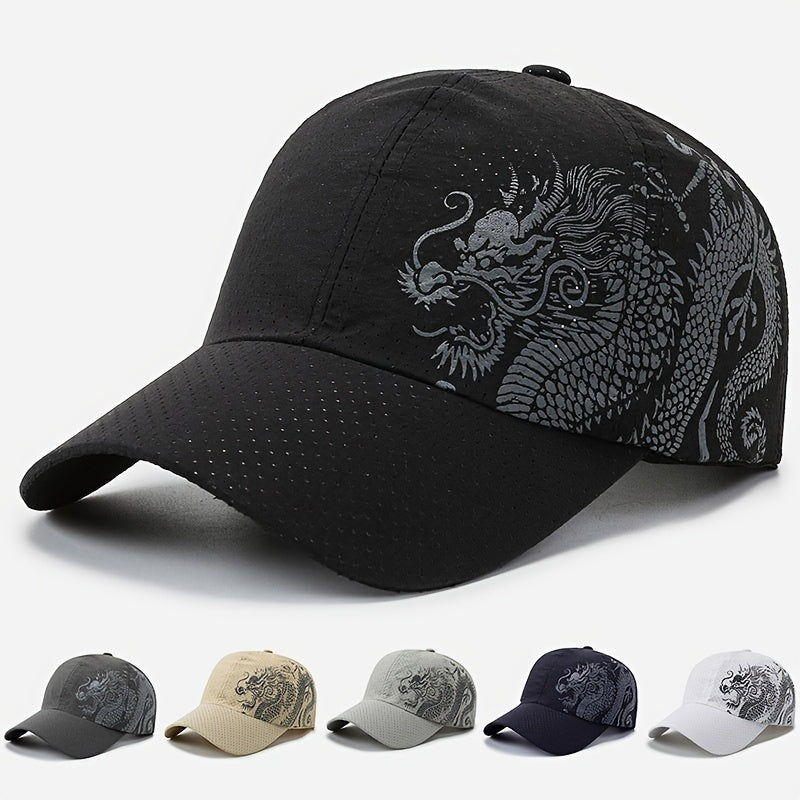 Summer Dragon Baseball Cap in 6 Colors