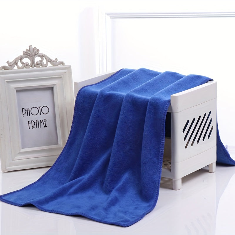 2pcs Microfiber Car Cleaning Towel Household Glass Washing