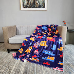 Classic Game Console Printed Blanket Cozy Flannel Blanket for Travel Camping