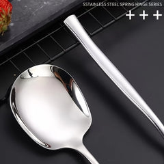 Stainless Steel Serving Spoon Large Soup Porridge Rice Scoop 20 25