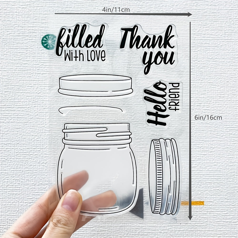 Transparent Silicone Stamp For DIY Decorative Scrapbooking